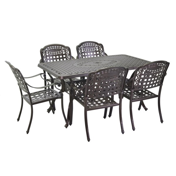 set tavolo con 6 poltrone